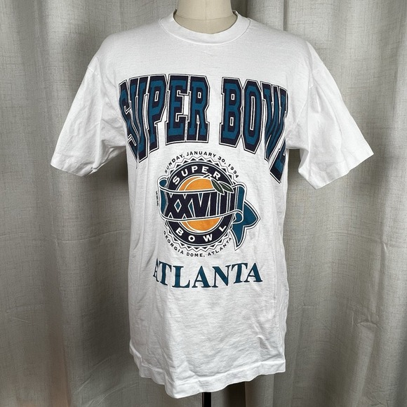 Fruit of the Loom Other - Vintage 1994 Super Bowl XXVIII NFL Football TShirt Sz Large AtlantA Georgia Dome